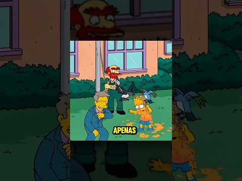 Bart foi humilhado por Skinner #desenho #desenhos #cartoon #cartoons #simpsons #simpsons