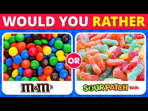 Would You Rather: Sweets Edition! 🍫🍬 | Fun Food Challenge