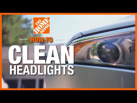 How to Clean Headlights