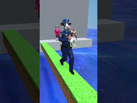 Chicken, Cow cute Vs Dog cute? Which animal can carry cute chicken across the river?