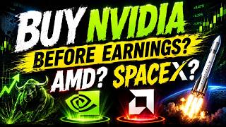 Nvidia (NVDA) Stock? AMD Stock ? SpaceX (SPCX) Stock  ? #nvda #earrings #spcx #amd