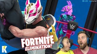 Wwe 2k19 Videos Infinitube - fortnite elimination chamber match in wwe 2k19 with llama kidcity gaming