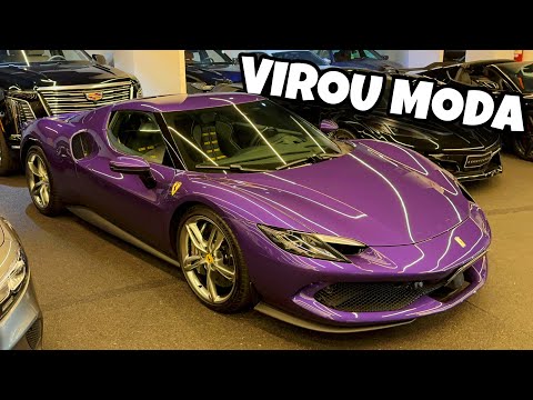 VIROU MODA TER CARRO ROXO!!!