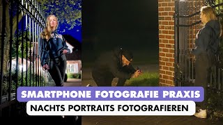 Portraits bei Nacht mit Iphone/Samsung 📸 Smartphone Fotografie Kurs 20 | Jaworskyj