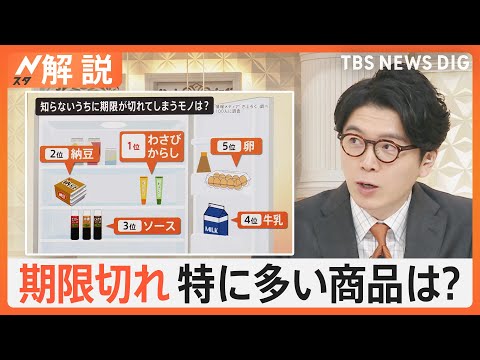 知らないうちに「賞味期限」切れ…1位「わさび・からし」 2位「納豆」　開封後「お早めに…」目安は？【Nスタ解説】｜TBS NEWS DIG