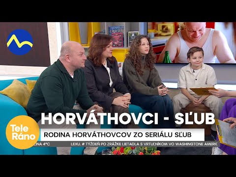 Horváthovci v seriáli Sľub | Teleráno