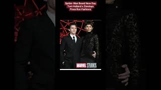 #spiderman Brand New Day 2026 #redcarpet looks by #Zendaya + #TomHolland #shorts #lawroach #fashion