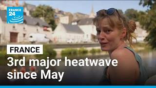 YouTube video thumbnail: France Faces Third Major Heatwave Since May