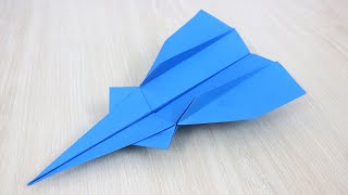 How to Make a Super Glider Paper Airplane - Best Flying Paper Plane