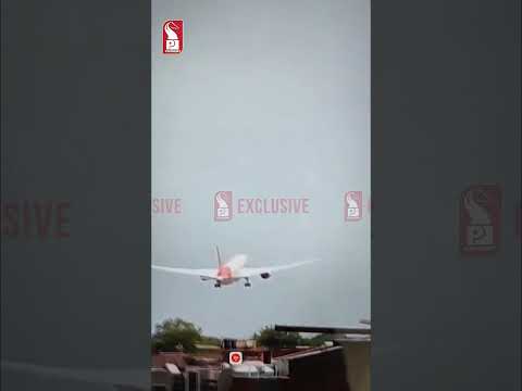 Air India Plane Crash: First Visuals Of Crashed Aircraft In Ahmedabad Emerge — Video