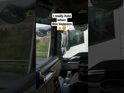 I hate when this happens... #shorts #trucker #truckvlog #trucking #truckdriver #pov #lorry #lkw