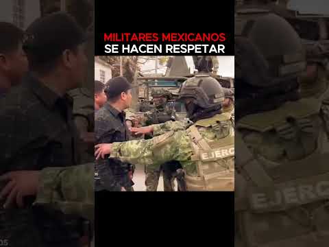 ⚠️MILITARES MEXICANOS se HACEN RESPETAR DURAMENTE⚠️ | Curiosidades Bélicas #army #military