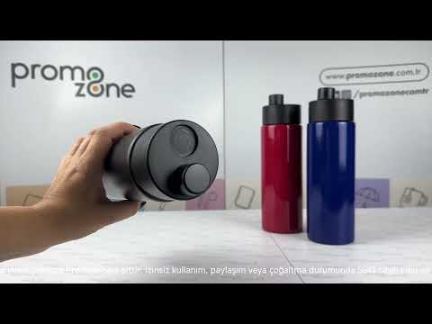 730 ml Pipetli Termos Su Şişesi Promozone