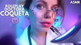 ASMR Doctora Coqueta Hace Experimentos Contigo 😈Carol ASMR Roleplay Argentina