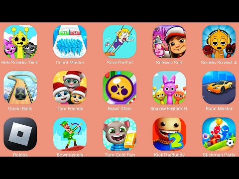 Count Master 3D,Help Spranky Tricky Puzzle,Tom Friends,Save The Girl,Stickman Party,Bowmasters