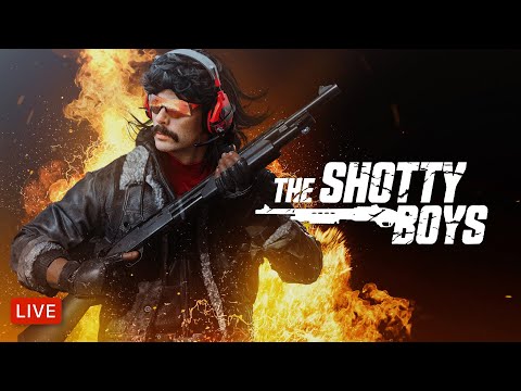 🔴LIVE - DR DISRESPECT - THE SHOTTY BOYS - WARZONE, PUBG, FORTNITE