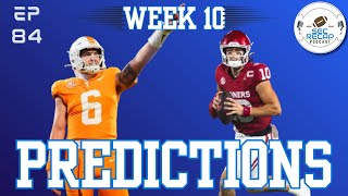 Week 10 SEC Preview | Tennessee vs Oklahoma, Georgia-Florida, Vanderbilt-Texas & More