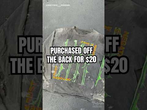 $20 for a $500 Type-O Negative long sleeve shirt bought by @ retro__reese #goodwill #reselling #ebay