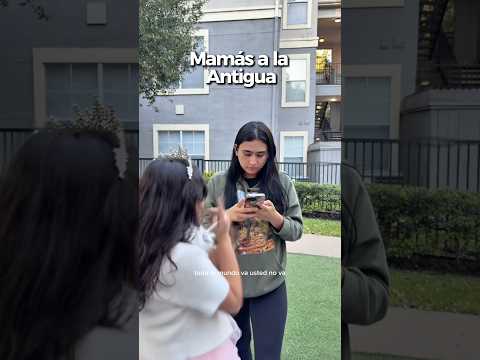 Conoces una mamá a la antigua? #humor #momlife #hija #comedia