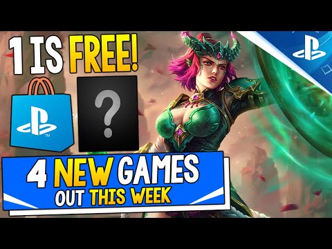 4 NEW PS4/PS5 Games Out THIS WEEK - New FREE Game, HUGE Action Game, JRPG Remaster + More New Games!