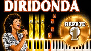 REPETE💥DIRIDONDA na klavíri | Piano Tutorial vo viachlase + Cvičné tempo a NOTY 