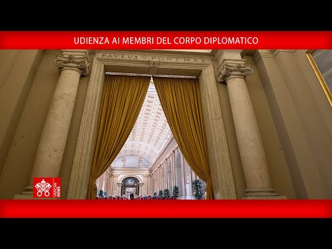 Udienza ai membri del Corpo Diplomatico 09 gennaio 2025 - Papa Francesco