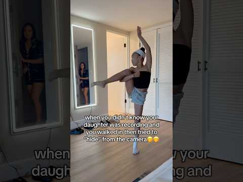 I was so slick right?! You barely even saw me! #dancemoms #oops #dancer #motheranddaughter #turning
