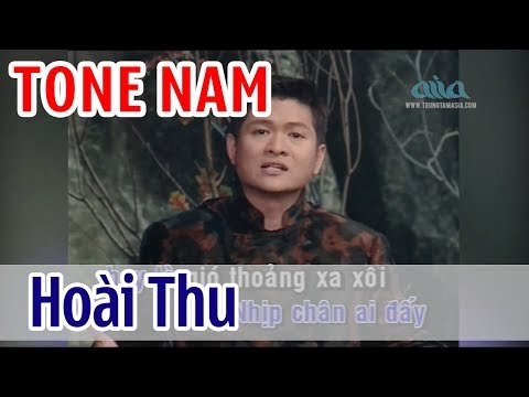 Hoài Thu KARAOKE – Mạnh Đình | Tone Nam | Asia Karaoke Beat Chuẩn