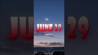 Late Astronomical Events Of June 2026 #shorts
