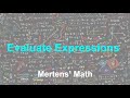 Evaluating Expressions: A Comprehensive Guide