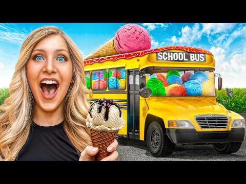 I Turned a School Bus into an Ice Cream Truck!