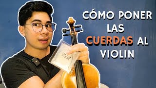 Cómo Poner una Cuerda al Violin | Paso a Paso *si se reventó*