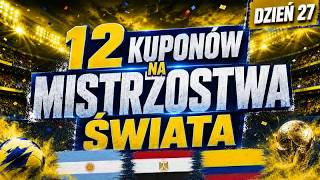 Ostatnie mecze 1/8 FINAŁU! Gramy dziś 12 KUPONÓW nie tylko NA MUNDIAL!