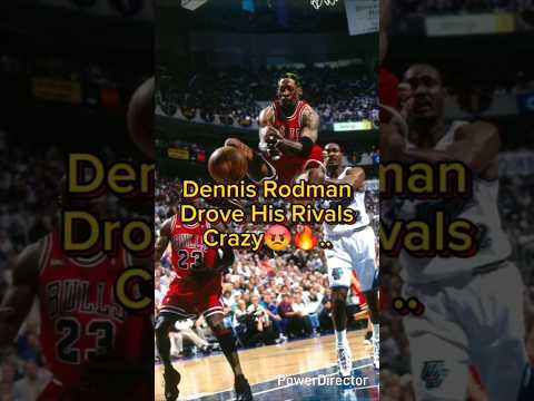 Dennis Rodman Drove His Rivals Crazy😡🔥 #nba #basketball #shortsviral #shorts #shortvideo #basket