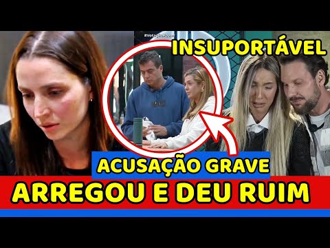 🚨GRAVE! Carol ARREGA, Adriana ACABA COM ELA e FAZ ACUSAÇÃO GRAVE; Talira PASSA VERGONHA AO VIVO