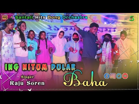 Ing Nitum Dular Baha❤️Raju Soren🔥Santali Hits Dong Orchestra Music Video 2025