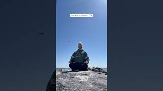 I was Meditating & this happened … ✈️🧘‍♂️#jets