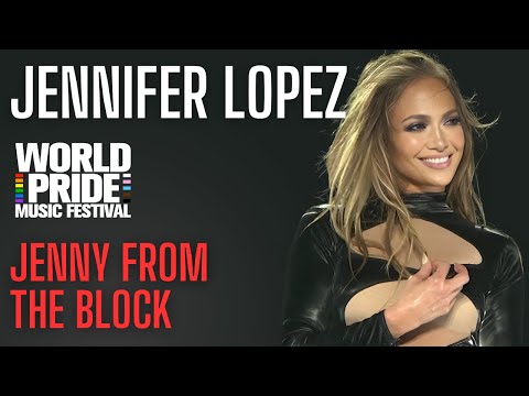 Jennifer Lopez | World Pride 2025 | JENNY FROM THE BLOCK / WE WILL ROCK YOU /LIKE JENNIE Performance