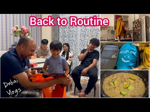 💕Back Home | Unpacking, Restocking the Pantry, Cooking Lemon Pepper Chicken for Dinner | Dubai Vlog