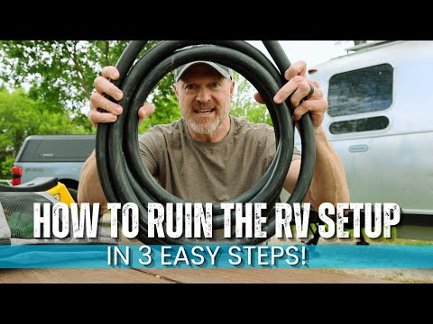 ⚠️ The RV Setup Sequence (The Order Matters)