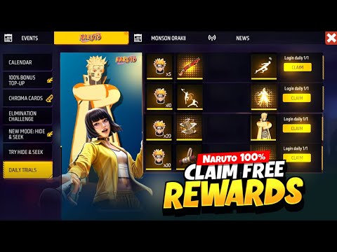 Naruto স্পেশাল নতুন ইভো লেজেন্ডারি বান্ডিল 💥🤯 Free Fire x Naruto | Free Fire New Event |FF New Event