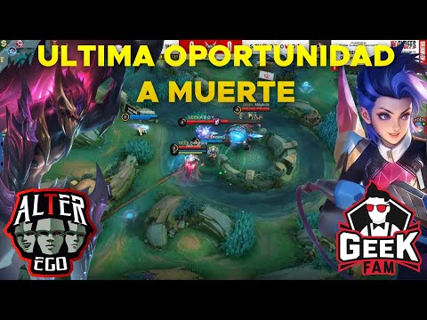 TODO O NADA EN LAS SEMIFINALES,GEEK FAM VS ALTER EGO