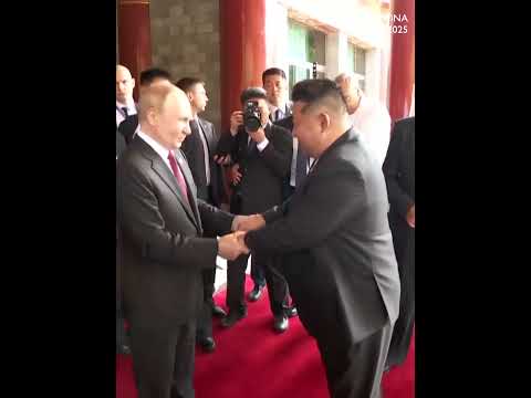 Come to Russia! Putin hugs and invites Kim to Russia as they bid farewell after meeting