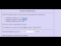 Transformations of Functions