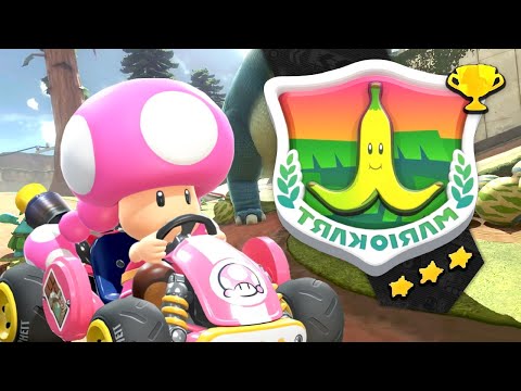 Mario Kart World - Grand Prix: Banana Cup (Mirror Mode / 3 Star Rank)