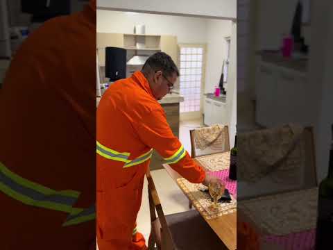 Sai mais cedo do serviço para surpreender o grande amor daminha vida #casal #fy