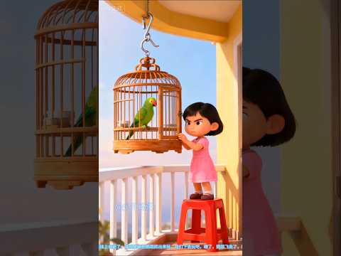 तोता पिंजरे मे कैद#shorts
