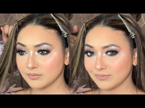 Full Glam Engagement Bridal Makeup by @Manveenmakeovers #makeuptutorial #bridalmakeup #makeuplook