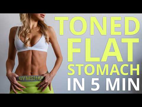 5 MIN. ABS WORKOUT for a Flat Stomach: Transform Your Mid Section