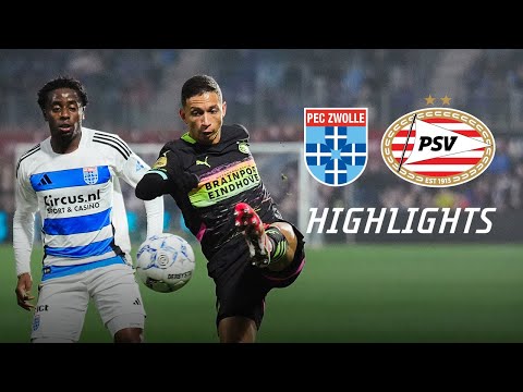 HIGHLIGHTS | PEC Zwolle - PSV